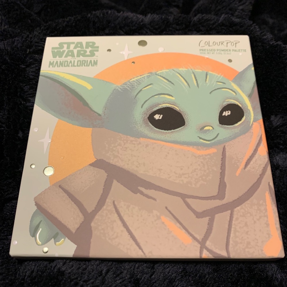 Baby Yoda x Colourpop palette